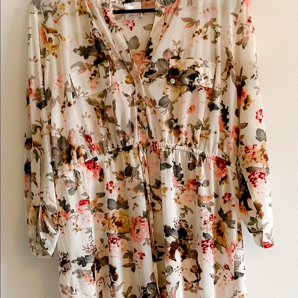 Maternity Floral blouse